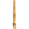 Ekena Millwork Alberta Rough Sawn Timber Gable Bracket, Western Red Cedar, 108"W x 54"H x 4"D x 6"F, 12/12 Pitch GBW108X54X0406ALB00RWR - alternate 3